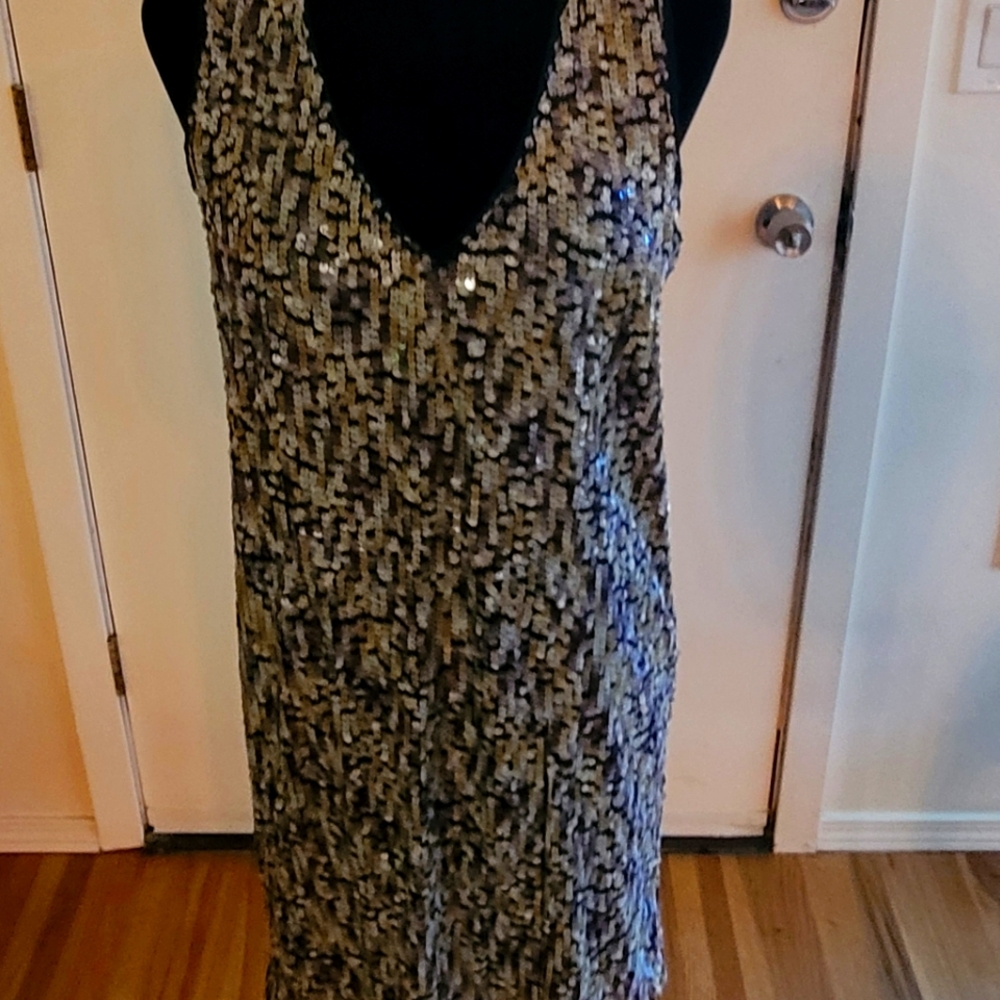 Vince Camuto sequin dress size 10